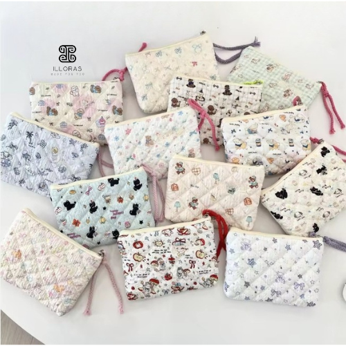 Pochette Cosy Motif – Tissu doux à motifs chaleureux