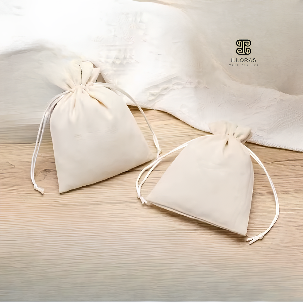 Pochette Nature Beige – Simplicité et douceur réutilisable