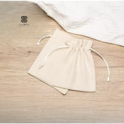 Pochette Nature Beige – Simplicité et douceur réutilisable