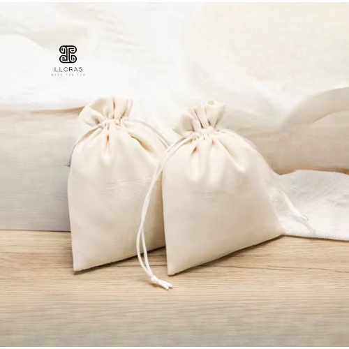 Pochette Nature Beige – Simplicité et douceur réutilisable