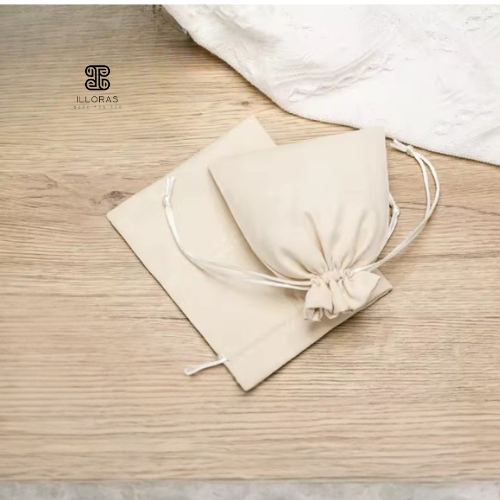 Pochette Nature Beige – Simplicité et douceur réutilisable